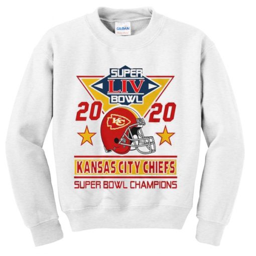 super liv bowl 2020 kansas city chiefs sweatshirt