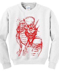 red japanese dragon sweatshirt