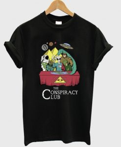 the conspiracy club t-shirt