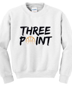 three point sweatshirt