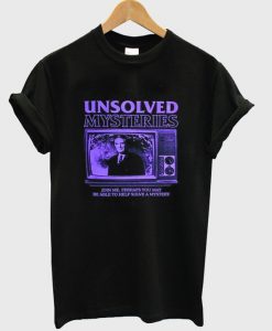 unsolved mysteries t-shirt