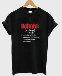 debate t-shirt