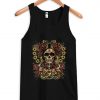 flower fruit sugar skull tank top