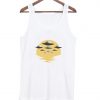 sunset ufo tank top