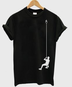 hanging climb t-shirt