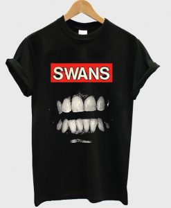 swans teeth t-shirt