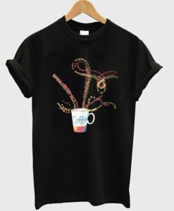 hot coffee t-shirt