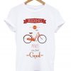 riding my bycycle makes me feel good t-shirt