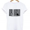 barcode hands t-shirt