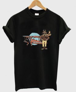 pilot and astronaut t-shirt