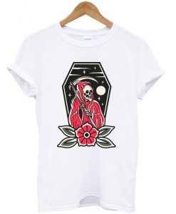 reaper and rose t-shirt