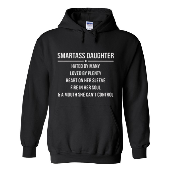 smartass daughter hoodie