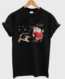 dear santa t-shirt