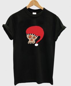 old skull christmas t-shirt