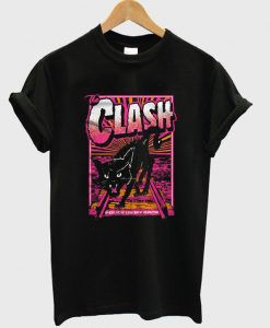 the clash police on my back t-shirt