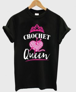 crochet queen t-shirt