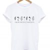 grow positive thoughts t-shirt