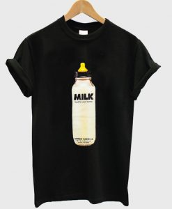 milk bottle t-shirt