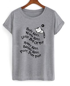 soft kitty t-shirt