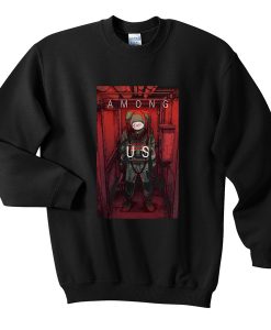 among us red sweatshirt