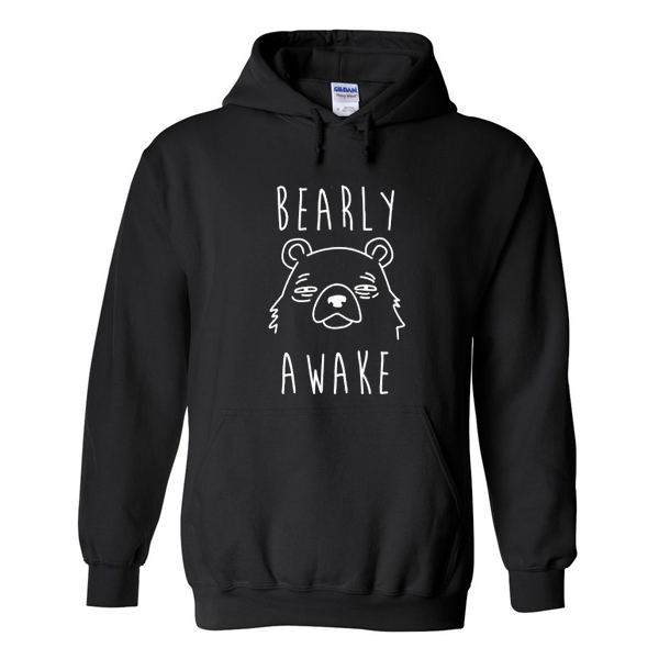 bearly awake hoodie