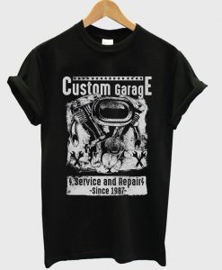 custom garage t-shirt