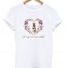 just a girl who loves rabbits t-shirt