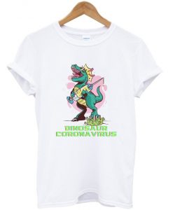 dinosaur coronavirus t-shirt