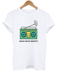 heart beats benefit t-shirt