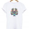 skull summer beach t-shirt