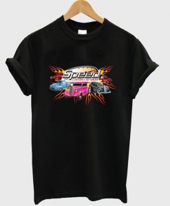 speed and custom car show t-shirt