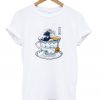 the great wave of kanagawa tea cup t-shirt