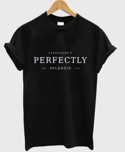 everything's perfect splendid t-shirt