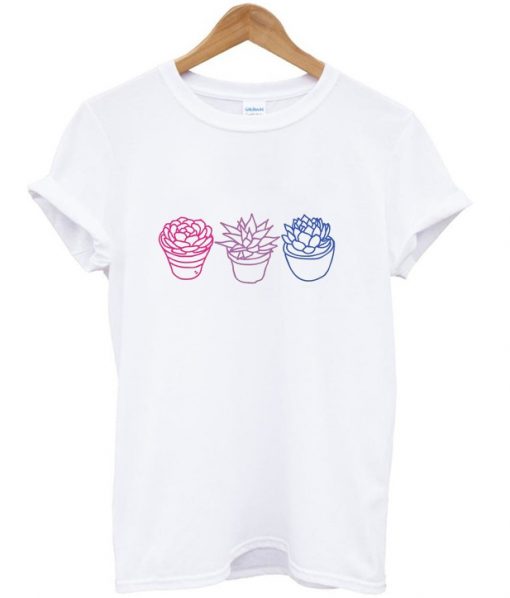 bi pride plant t-shirt