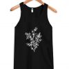 botanical flower tank top