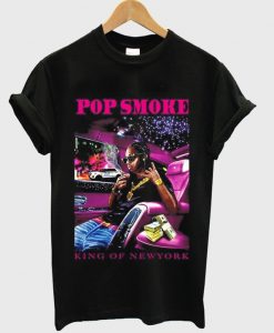 pop smoke king of newyork t-shirt