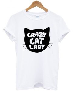 crazy cat lady t-shirt