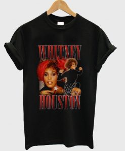 whitney houston t-shirt