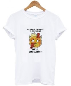 Calcifer Hell On Heart Shirt