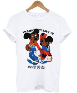 mickey minnie yo baby yo baby good to go t-shirt