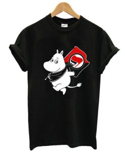 Antifa Moomin Anti-Fascist T-shirt