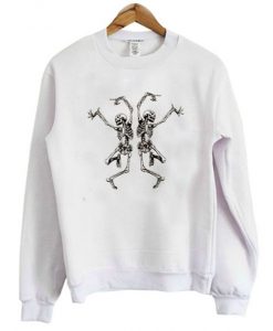 Dancing Skeleton Halloween Costume Sweatshirt