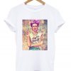 frida kahlo daft punk T shirt