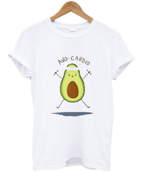 Avo-Cardio Avocado Graphic T-Shirt