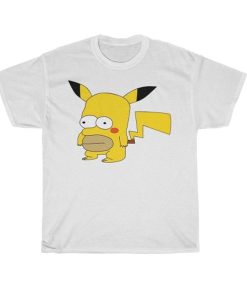 Homer Pikachu Funny T-Shirt