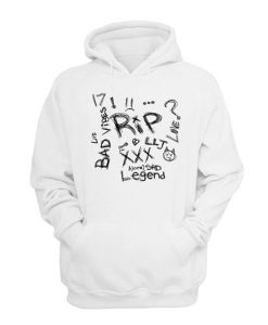 Lil Peep On The Day I Die Would You Even Cry Hoodie