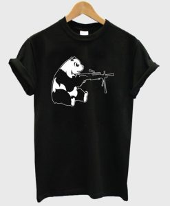 Machine Gun Panda T shirt