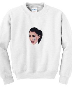 kim kardashian cry Sweatshirt