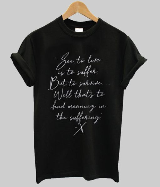 DMX Find Meaning in the Suffering t shirt