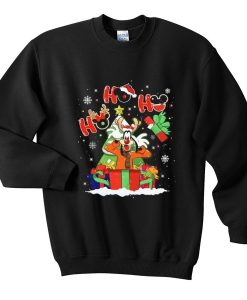 HO HO HO Goofy Christmas Sweatshirt